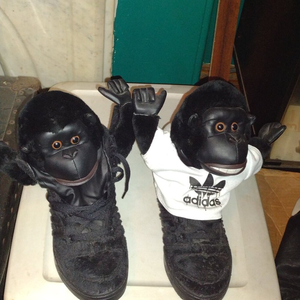 Adidas X Jeremy Scott JS Gorilla, Men’s Size 9